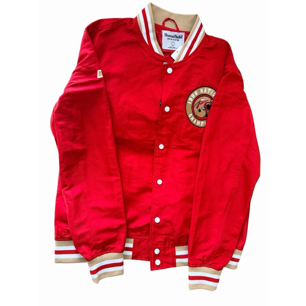 Florida State Seminoles Jacket FSU Bomber Jacket Football Jacket New Size Large